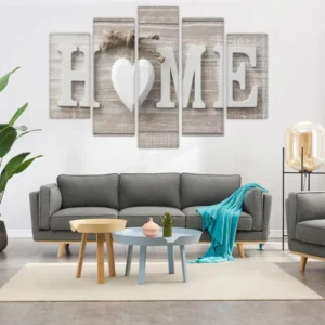 5 Panels Wall Paintings, Home Wall Decor Living Room